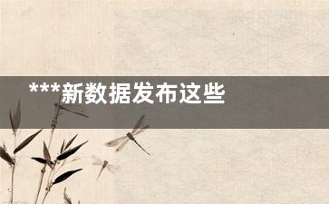***新数据发布这些职业岗位胖子巨多