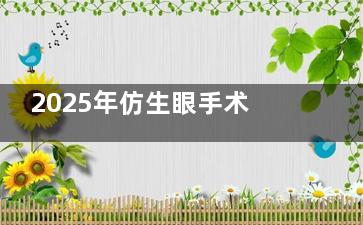 2025年仿生眼手术价格大公开！国内医院报价对比，这笔钱到底值不值得花？