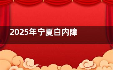 2025年宁夏白内障免费治疗政策全解析！哪些人可以申请？具体流程和医院名单都在这了！