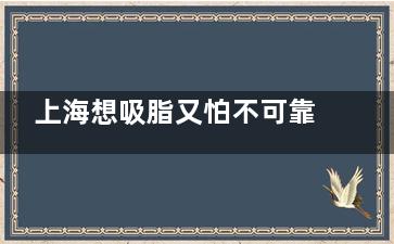上海想吸脂又怕不可靠？华美整形技术稳、经验足，结果口碑都不赖