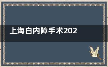 上海白内障手术2026年全新政策！免费申请条件+全流程攻略，快来看看你符合吗？