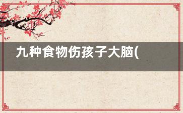九种食物伤孩子大脑(十种孩子不能吃的食物)