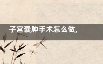 子宫囊肿手术怎么做,子宫囊肿手术怎么切除