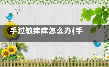 手过敏痒痒怎么办(手过敏痒痒怎么治)