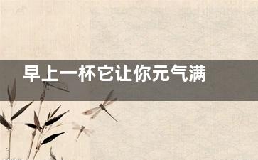 早上一杯它让你元气满满,早上喝一杯牛奶的说说
