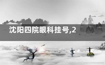 沈阳四院眼科挂号,24小时电话+网上挂号+几点放号详细介绍！
