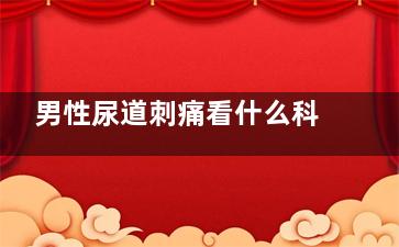 男性尿道刺痛看什么科(男性尿道刺痛看哪个科)