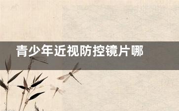 青少年近视防控镜片哪个牌子好？介绍下豪雅新乐学/依视路星趣控/蔡司小乐圆等五款优势！