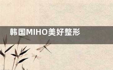 韩国MIHO美好整形的医疗项目价格及医生介绍，帮助你详细了解皮肤健康护理的重要性！
