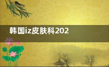 韩国iz皮肤科2024年价格表与患者真实评价，了解服务态度与内部环境的真实情况！