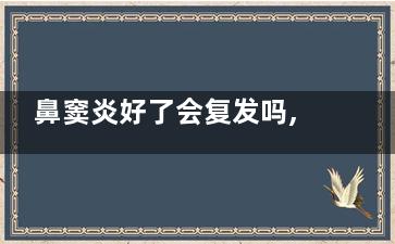 鼻窦炎好了会复发吗,鼻窦炎好了会复发吗怎么治疗