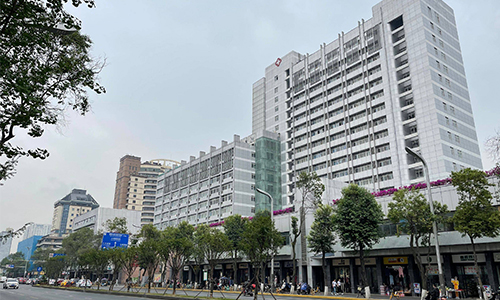 成都西部中西医结合医院整形科大楼外观图