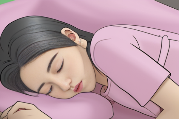 睡眠中的美女