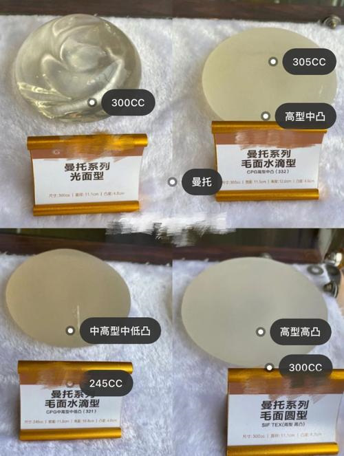 曼托不同型号