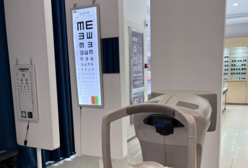 爱尔眼科视力测试区示意图