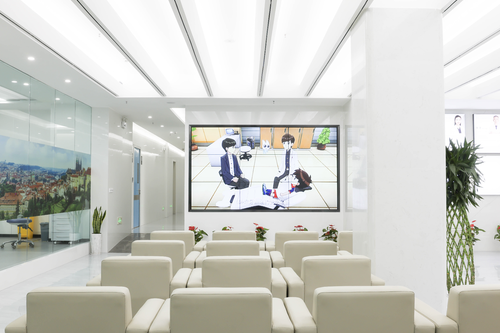 西昌德立口腔候诊区