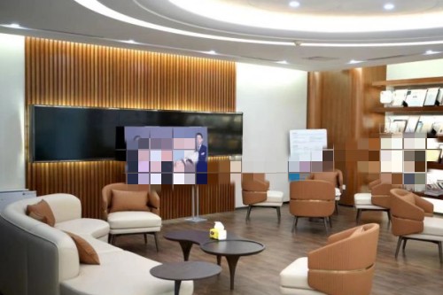 上海拜博口腔休息区示意图