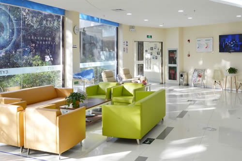 绍兴爱尔眼科大厅休息区