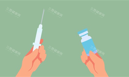 玻尿酸注射卡通图