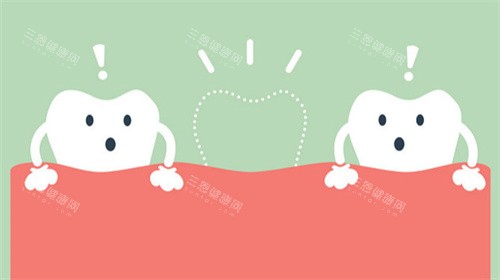 种植牙卡通示意图