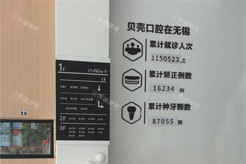 宜兴贝壳口腔诊疗指示牌