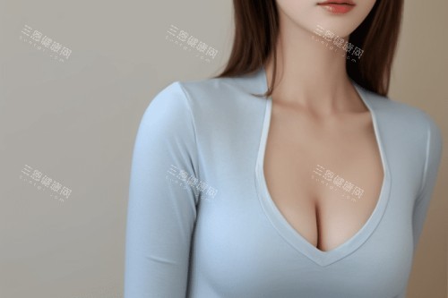 隆胸手术图示