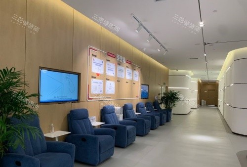 郑州美视美康眼科休息区示意图