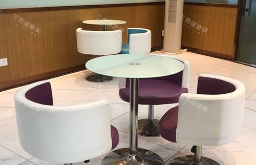 杭州紫金港湾口腔大厅休息区