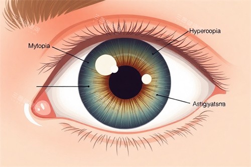 眼部组织细节图