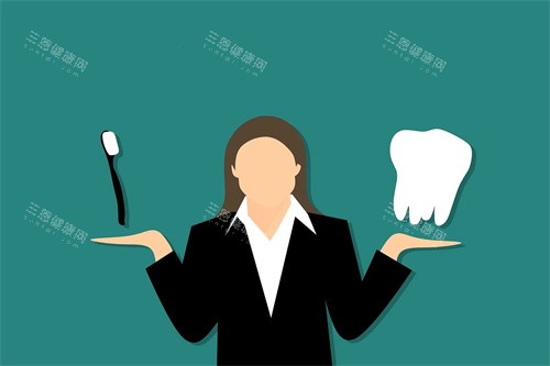 牙齿宣传图示