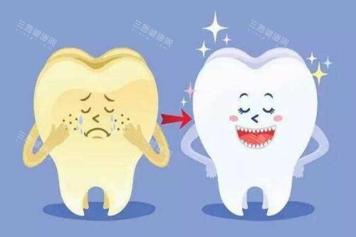 冷光美白前后对比动画图