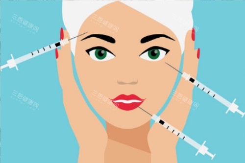 面部整形卡通图