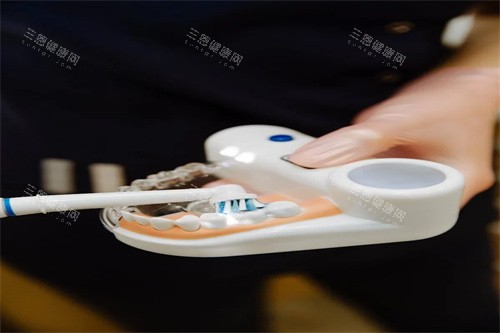 正在治疗的牙齿