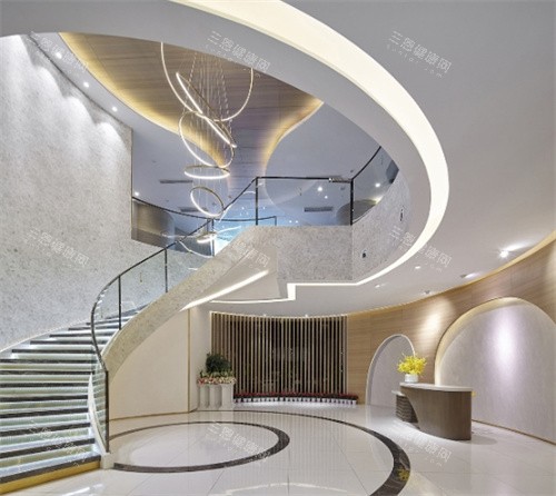 成都素美医疗美容楼梯环境