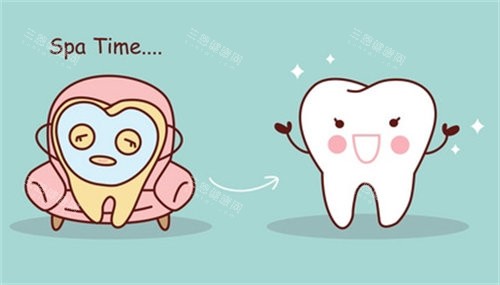 牙齿修复展示图