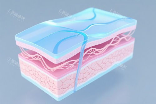 皮肤层次示意图 皮肤层次示意图