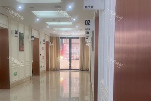 西安画美整形内部过道环境