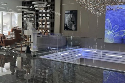 上海华美整形二楼的大厅环境示意图