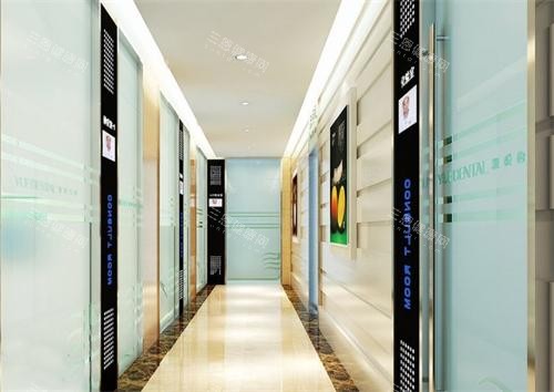 上海雅悦齿科走廊花鸟卷 上海雅悦齿科走廊花鸟卷