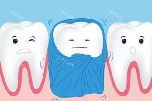 牙齿敏感卡通图片展示 牙齿敏感卡通图片展示