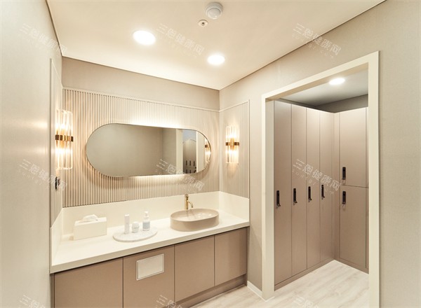 韩国江南知友医院更衣室环境