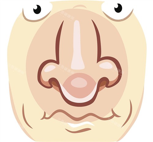 过长的鼻子需要矫正 过长的鼻子需要矫正