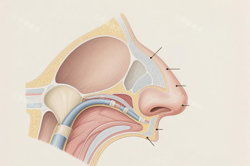 鼻子结构示意图 鼻子结构示意图