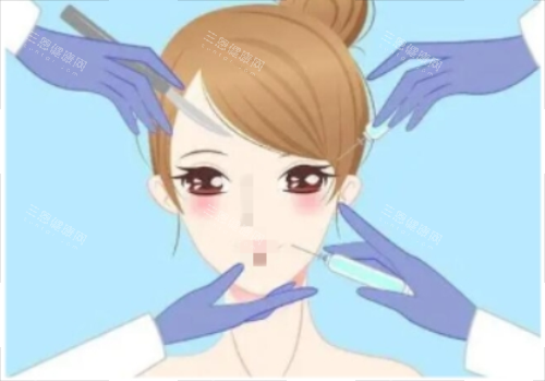 打针除皱示意图 打针除皱示意图