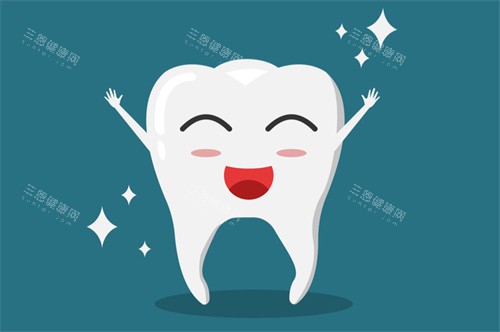 健康的牙齿动画图