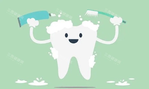 爱护牙齿展示图