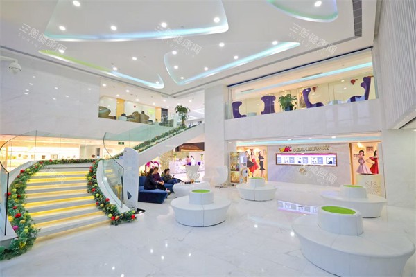 广州华美整形大厅环境一角