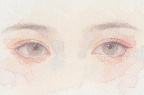 双眼皮动画图片