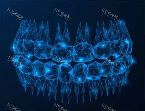 种植牙科幻示意图 种植牙科幻示意图