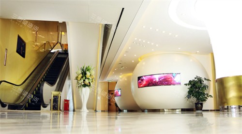 成都铜雀台整形大厅环境一览图